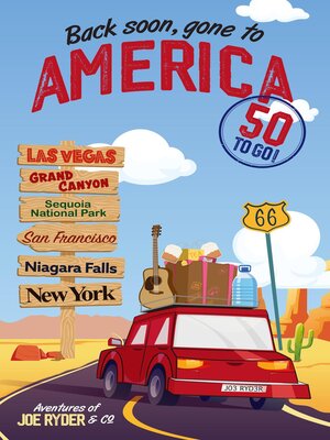 cover image of Back Soon, Gone to America--50 to go